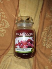 Yankee Candle Cranberry Ice 623g Duftkerze