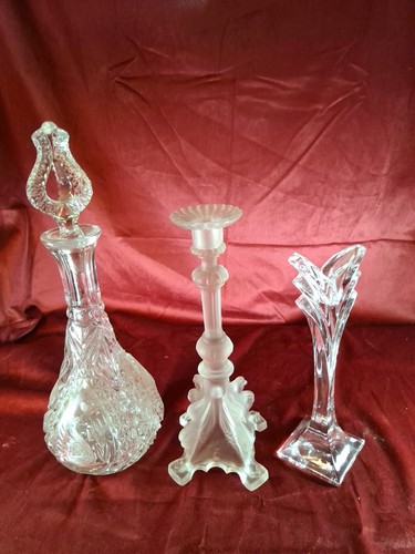 Alte bleikristall karaffe - bleikristall,