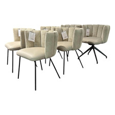 KFF 6er-Set Stühle Gaia Lehne