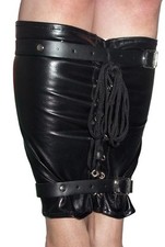BDSM Bondage Leder PVC  Waden