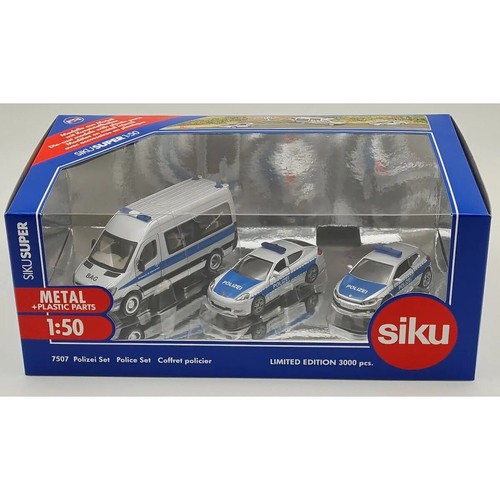 Siku 7507 polizei - polizei, fahrzeuge
