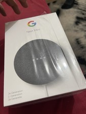 Google Nest Mini (2nd Generation) Smart Lautsprecher - Carbon (GA00781-EU)