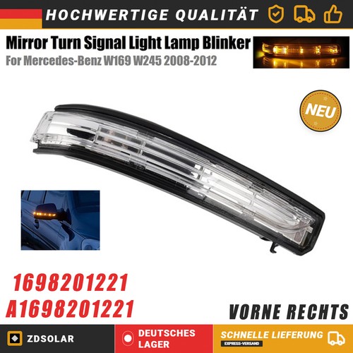 Vorne rechts spiegelblinker - vorne,