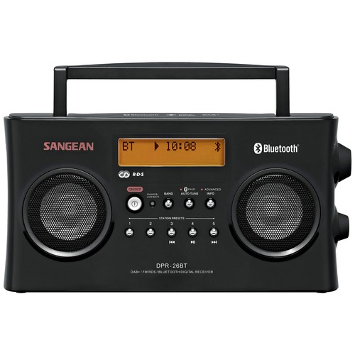 Sangean dpr kofferradio - bt,