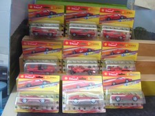 Hot Wheels 1:38 9-teiliges Set Ferrari Modelle Shell V-Power "Neu"(267WG)