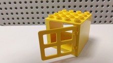 LEGO Duplo Fenster 4x4x3 gelb