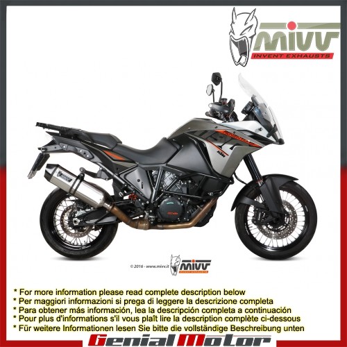 Auspuff exhaust mivv speed - exhaust,