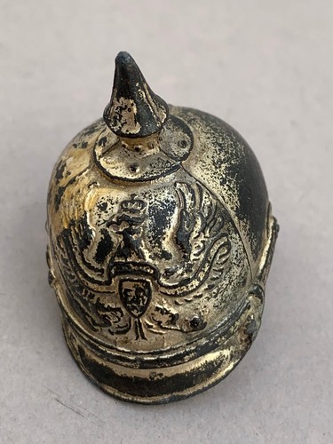 Pickelhaube kleine metall - pickelhaube,,