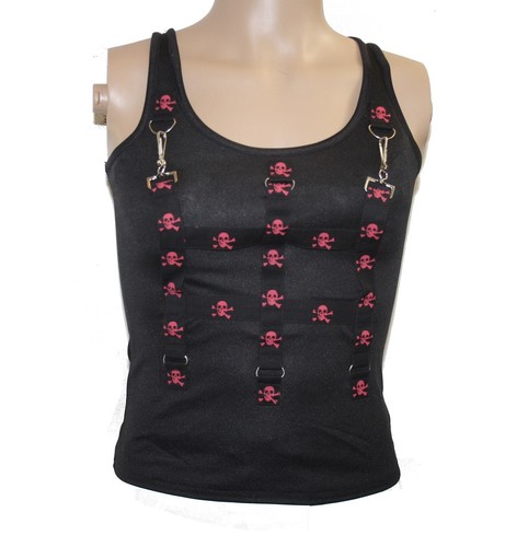 Träger shirt top - top, riemen
