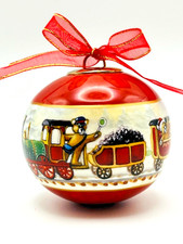 Sehr Selten Villeroy & Boch Weihnachten Kugel 2008 Teddy Bär Toys Fantasy Lok