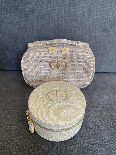 Christian dior gold trousse - dior,