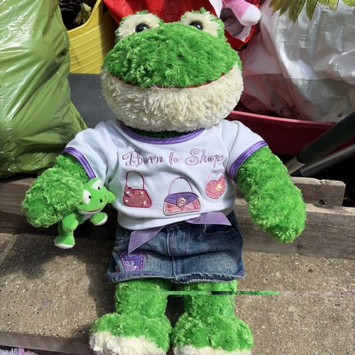 Build bear grüner frosch 15 - frosch,