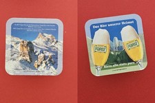 Forst Gebirge Brauerei Bierdeckel Bier