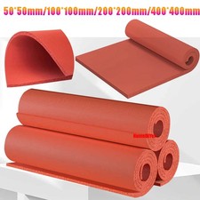 Rot Silikon Schwamm Platte