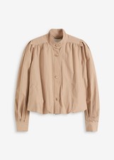 Jacke mit Ballonsaum Gr. 46