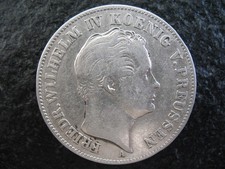 1 Taler Königreich Preussen Friedrich Wilhelm IV 1848 A Brandenburg Preussen