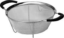 Sieb Küchensieb Haushaltssieb Edelstahl 22 cm Abtropfsieb Seihe Nudelsieb Pasta