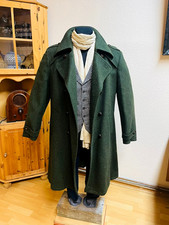 schöner jagdlicher Herren Lodenmantel Trachten 50 Landhaus tannengrün zweireih.