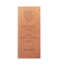 Kupferbarren Raw Bars Germania