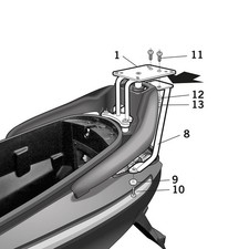 SHAD Gepäckträger (für: SYM