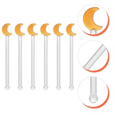  6 Pcs Rührstab Glas