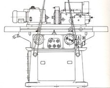 Rundschleifmaschine Tschudin HTG 400-450 Bedienungsanleitung