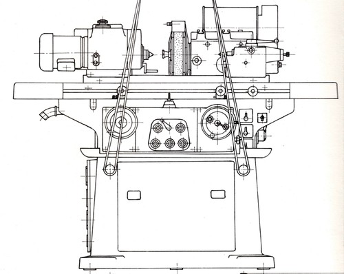 Rundschleifmaschine tschudin - rundschleifmaschine,