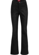 Neu Stretch-Cordhose Flared petite Gr. 50 Schwarz Damen Schlaghose Pants