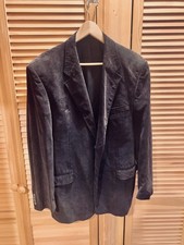 Herrensakko Cord, schwarz