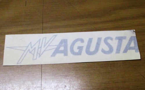 Original agusta aufkleber - mv,