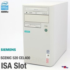 ISA SLOT COMPUTER SIEMENS SCENIC 520 CEL400 D1131 PC PARALLEL WIN WINDOWS 98