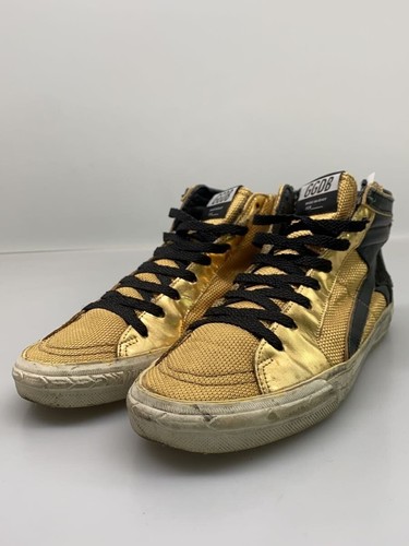 Golden goose ggdb slide - slide, gold