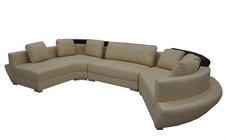 Runde Eck Sofa mit USB Couch