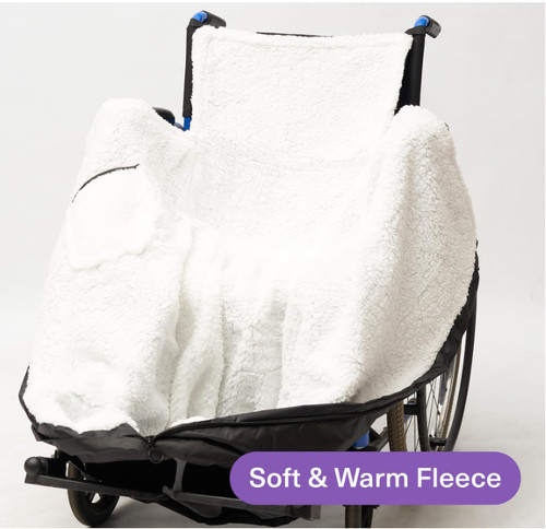 Bramble fleece rollstuhldecke - bramble, fleece-rollstuhldecke