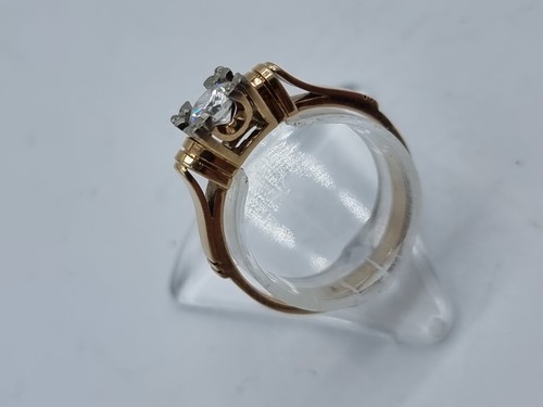 F24 art deco diamant ring - f24#,