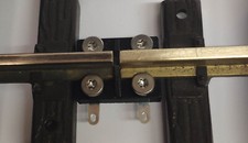 Schraubbare Isolier Schienenverbinder für Spur G Gleise Gen2 --- 10 Stück