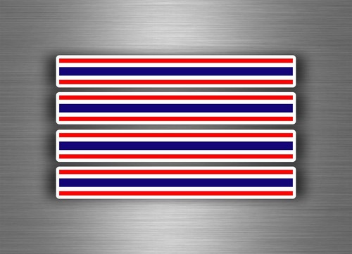Flagge aufkleber auto moto - 4x,