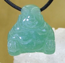 Aventurin budda anhänger - , budda-anhänger