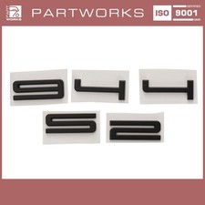 Schriftzug ORIGINAL PORSCHE 944 S2 SCHWARZ