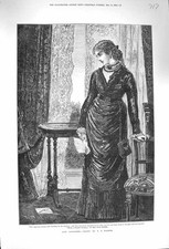 Original alter antiker Druck