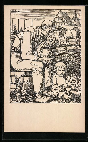 Künstler rudolf schiestl - rudolf,