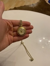 Anker kettenuhr vergoldet - anker,