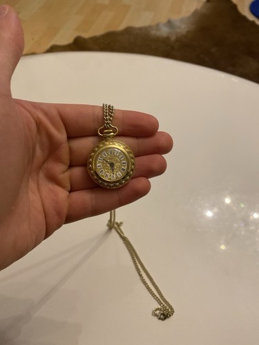 Anker kettenuhr vergoldet - kettenuhr,