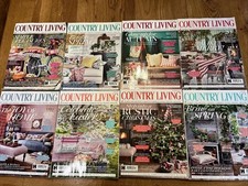 8 x Country Living magazine