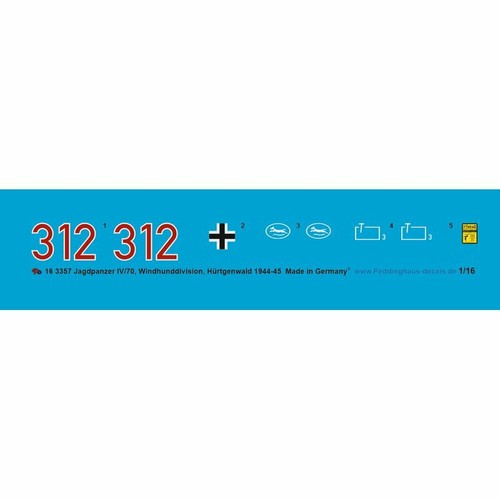 Peddinghaus decals 1220003357 - decals,