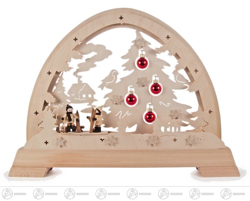 Rundbogen mit led beleuchtung - led,