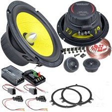 GROUND ZERO LAUTSPRECHER für AUDI TT 8N 1998-2006 Front Vorn 2-Wege 150W #AAV8