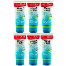 Hand san Handcreme WINTER 6 x 100 ml mit Shea Butter ph Hautneutral 24H Schutz