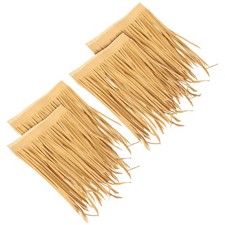  4pcs simulierte Strohdächer
