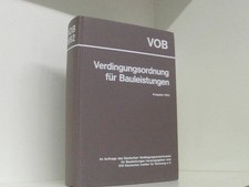 Verdingungsordnung für Bauleistungen: VOB 1992. Gesamtausgabe Ausg. 1992. ; [Hau